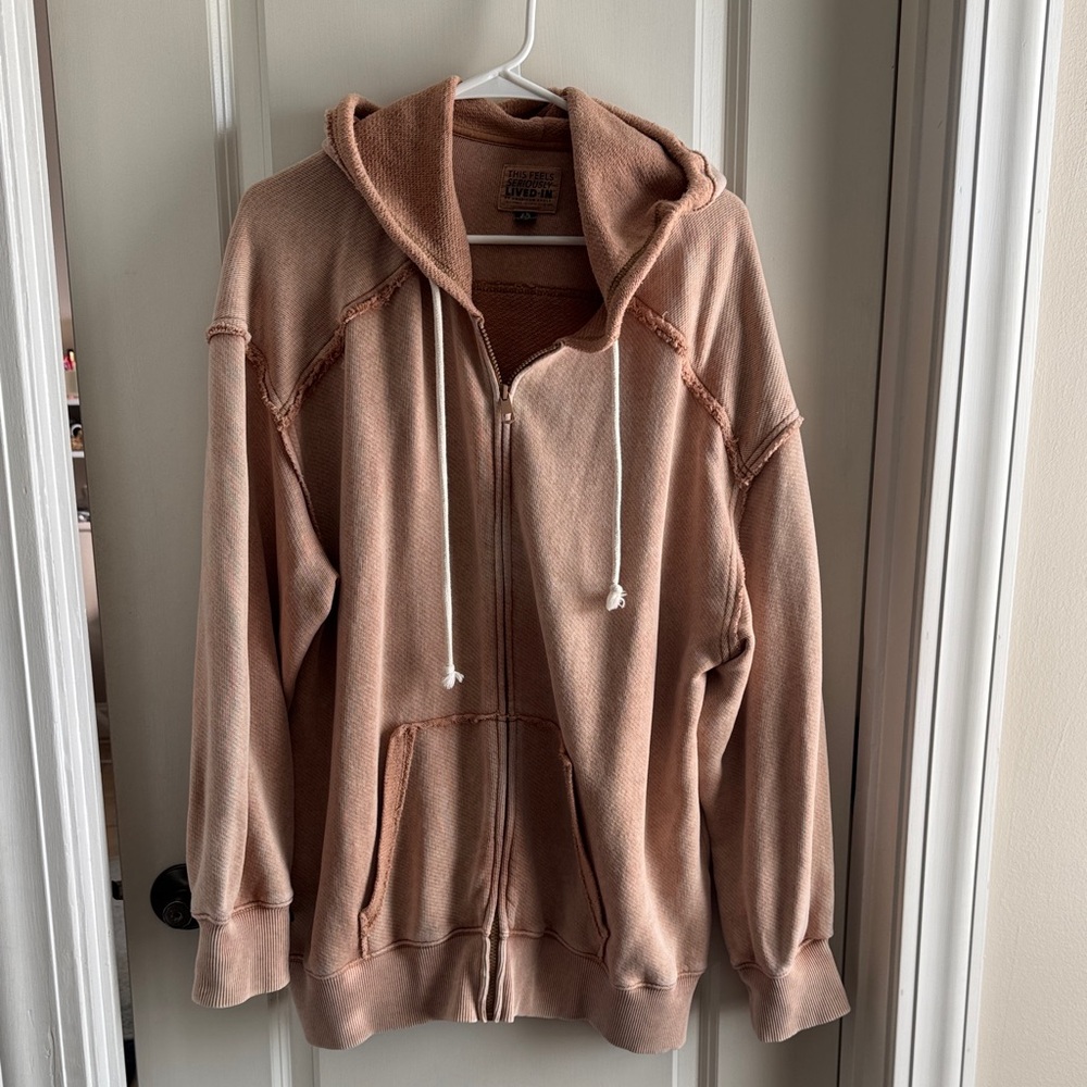 American Eagle Outfitters Lived In Zip Hoodie